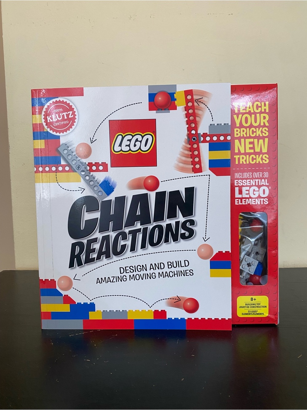STEM LEGO Chain Reactions Design & Build Amazing Moving Machines NEW Book Blocks